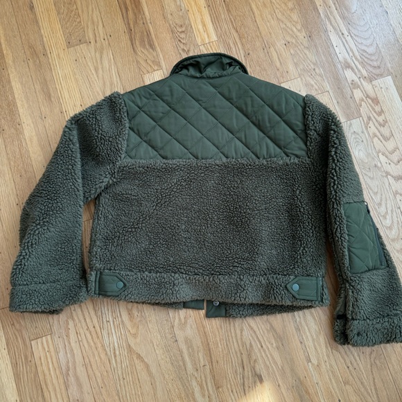 Rails - olive green fleece jacket - size small - Picture 5 of 5